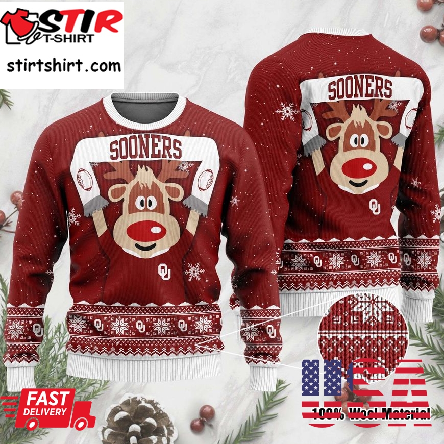 Oklahoma Sooners Funny Ugly Christmas Sweater, Ugly Sweater, Christmas Sweaters, Hoodie, Sweatshirt, Sweater
