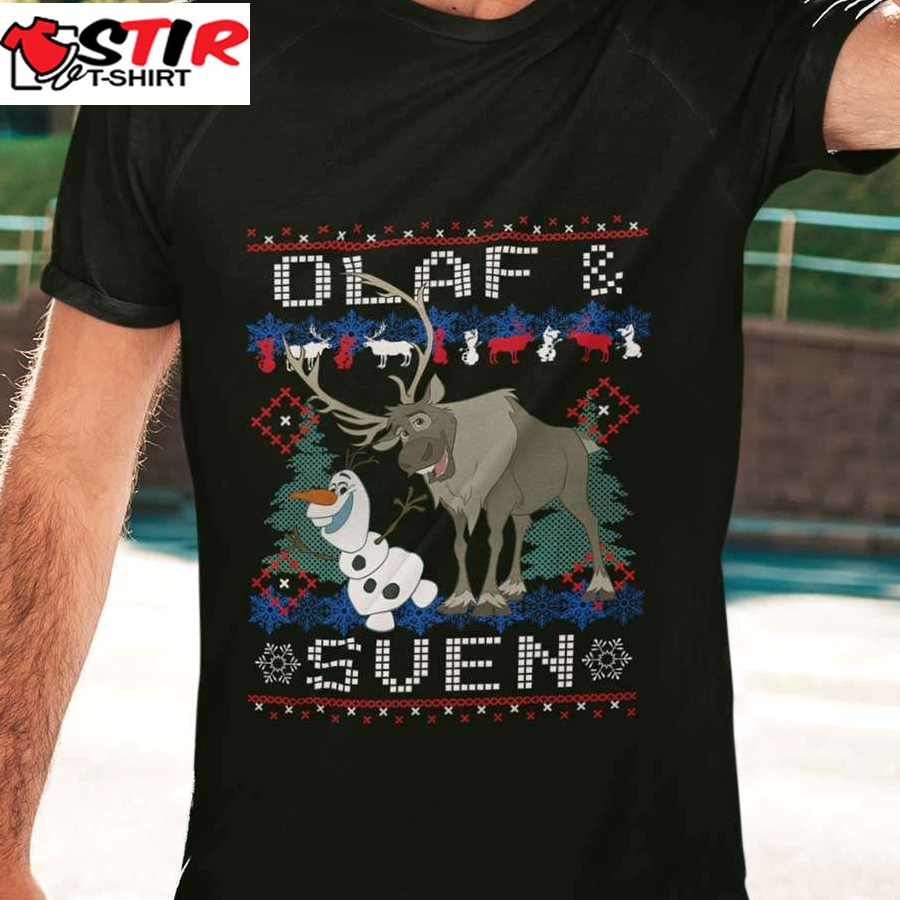 Olaf Sven Ugly Frozen Christmas T Shirt