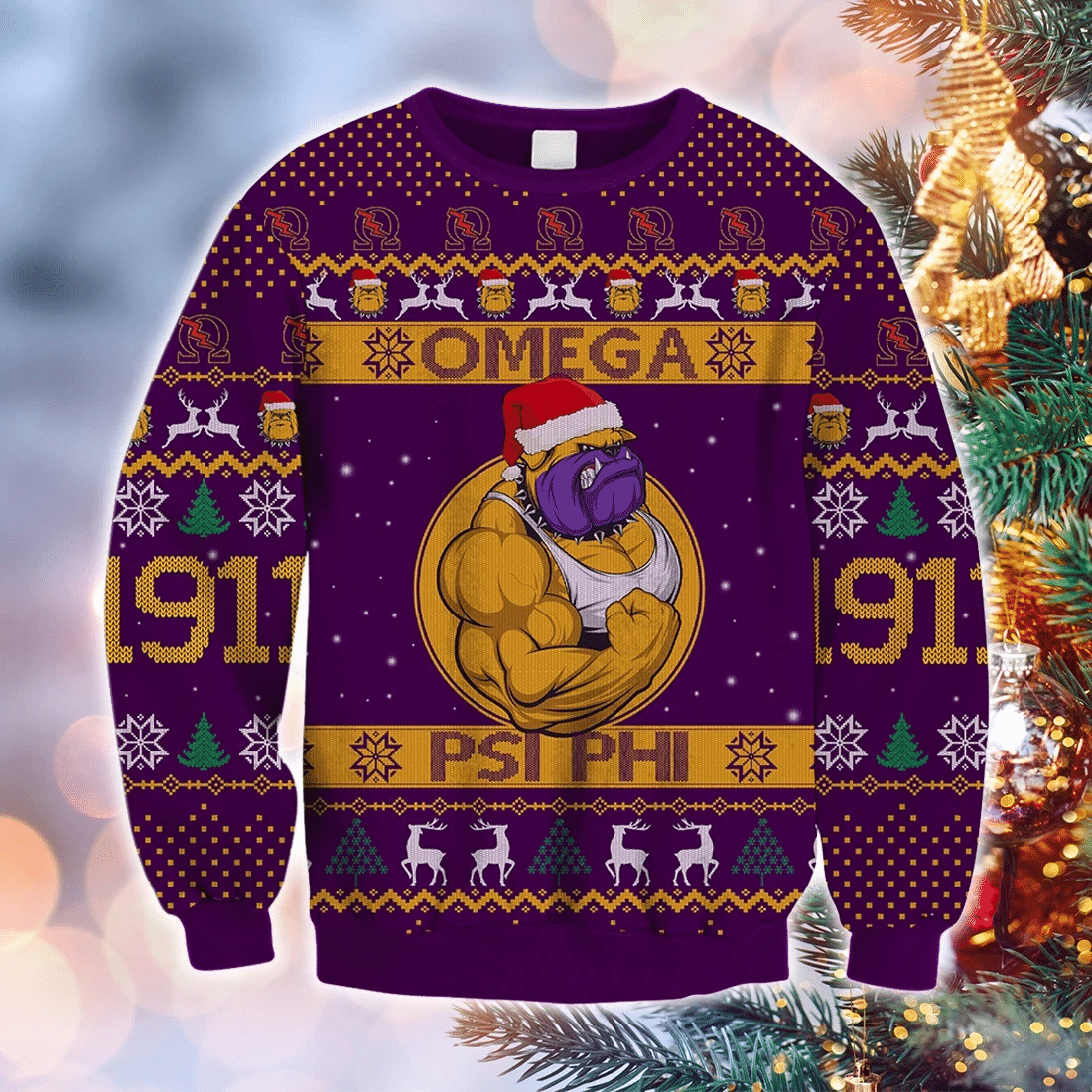 Omega Ugly Christmas Sweater   554