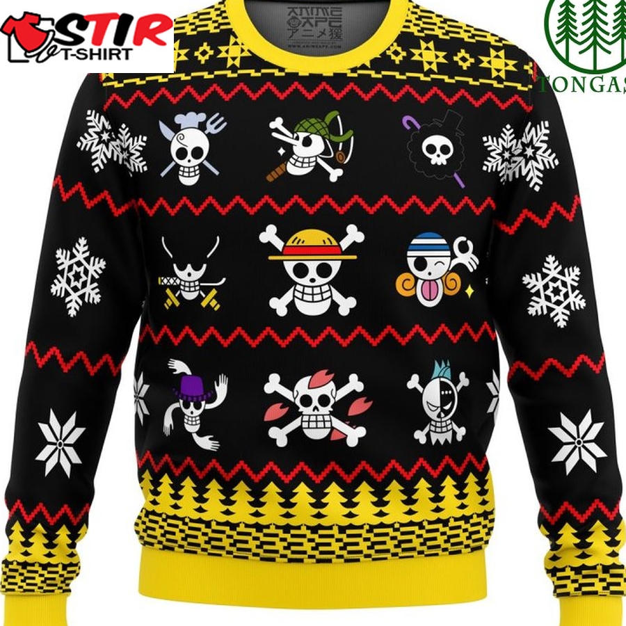 One Piece One Piece Flags Ugly Christmas Sweater