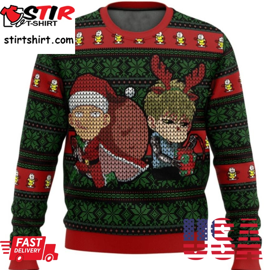 One Punch Man Anime    One Punch Man Anime Gift Fan Ugly Sweater