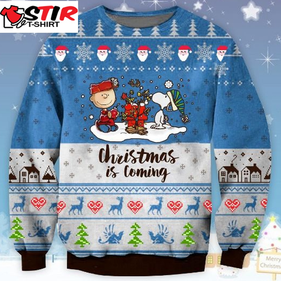 Peanut Snoopy Ugly Christmas 2021 Sweater