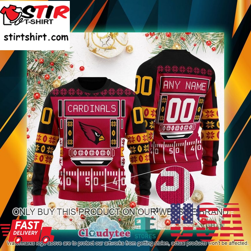 Personalized Arizona Cardinals Nfl Ugly Sweater 