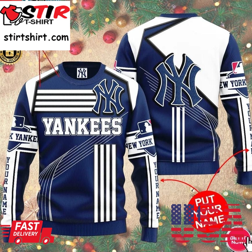 Personalized MLB New York Yankees 3D Hoodie All Over Printed For Men -  T-shirts Low Price