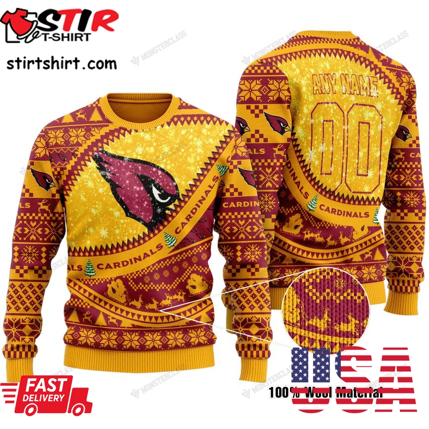 Personalized Nfl Arizona Cardinals V1 Custom Sweater
