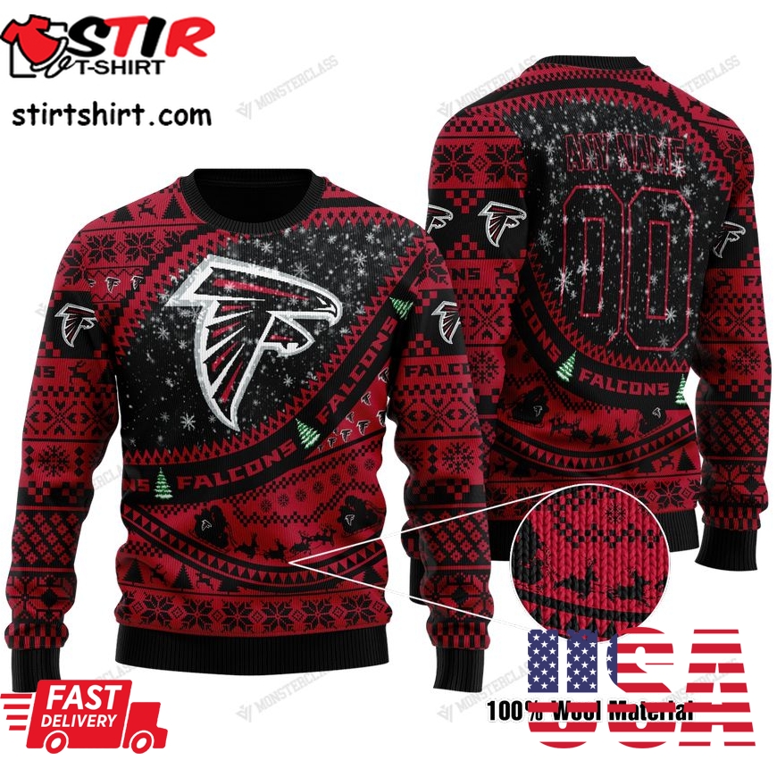 Personalized Nfl Atlanta Falcons V1 Custom Sweater