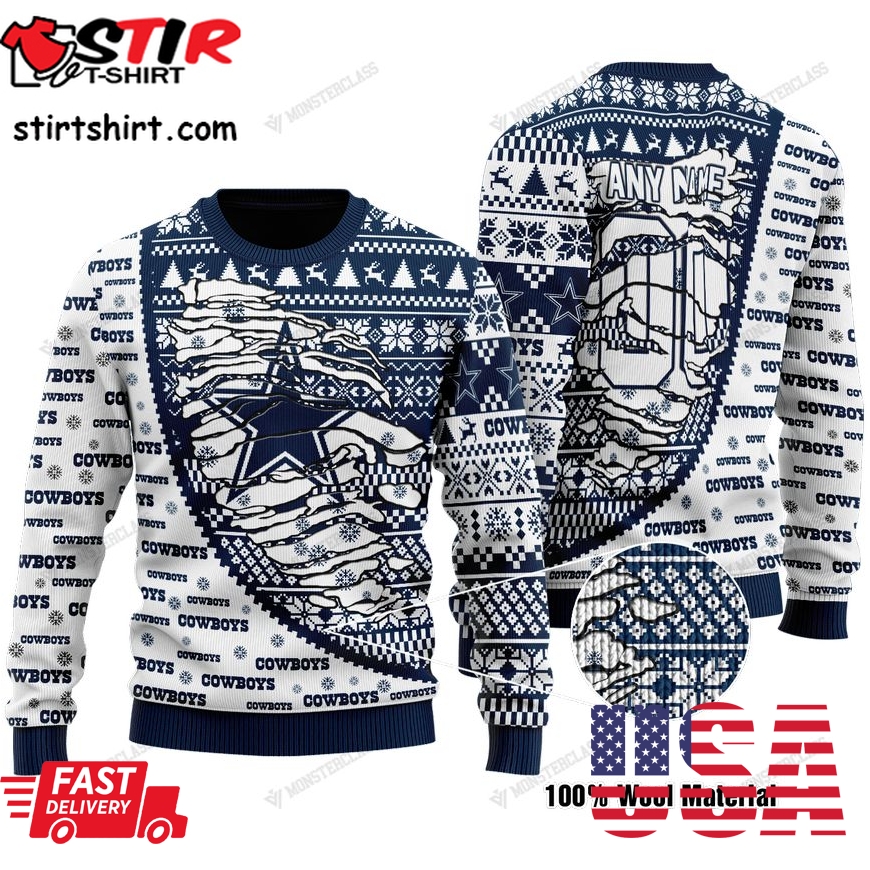 Personalized Nfl Dallas Cowboys V1 Custom Sweater