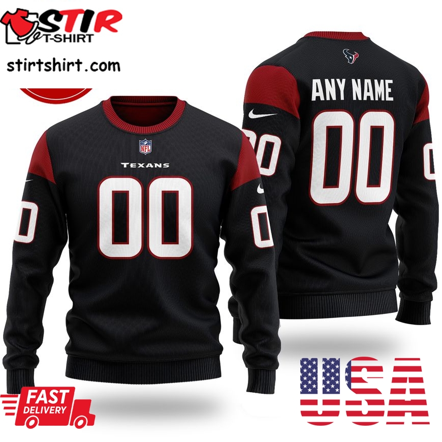 Personalized Nfl Houston Texans Christmas Sweater