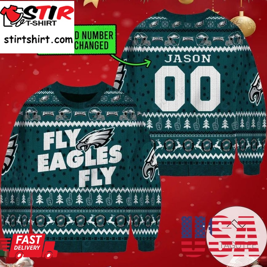 Philadelphia Eagles Fly Eagles Fly Ugly Sweater