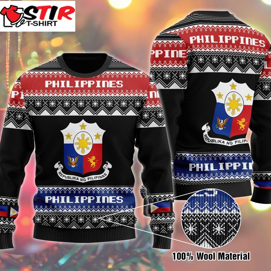 Philippines Ugly Christmas Sweater