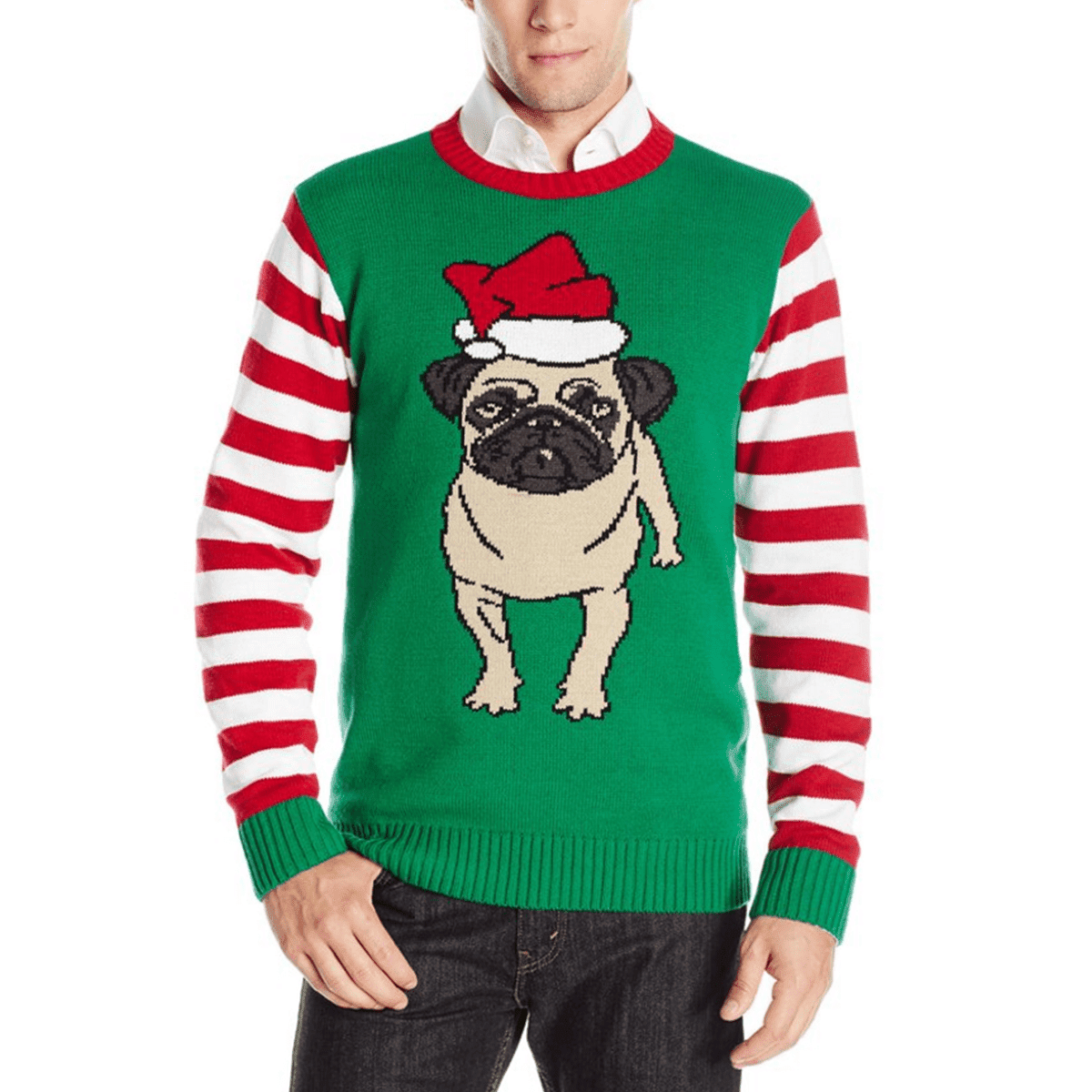 Pug Ugly Christmas Sweater   604