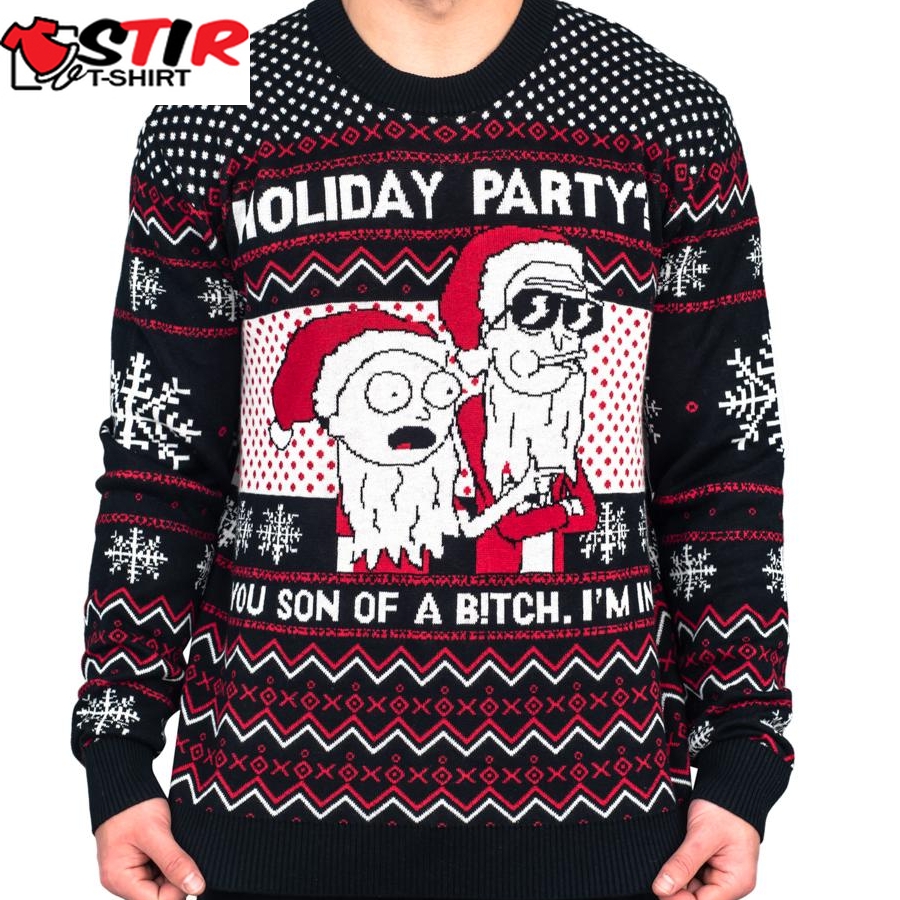 Rick And Morty Son Ugly Christmas Sweater