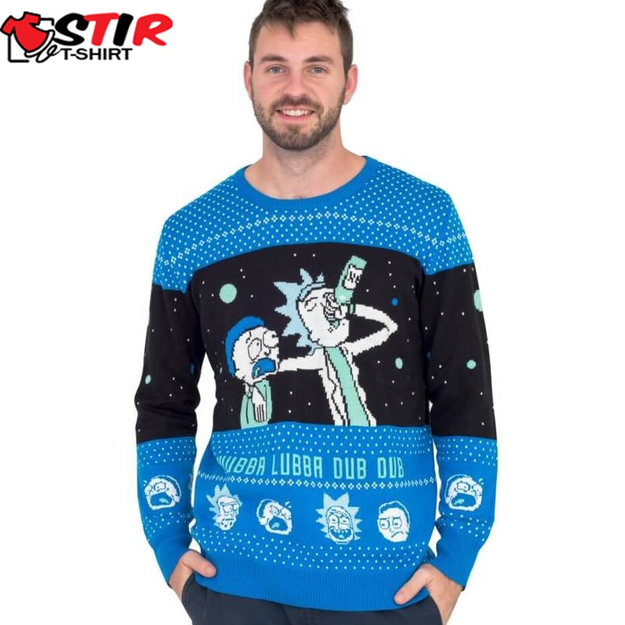 Rick And Morty Ugly Christmas Sweater