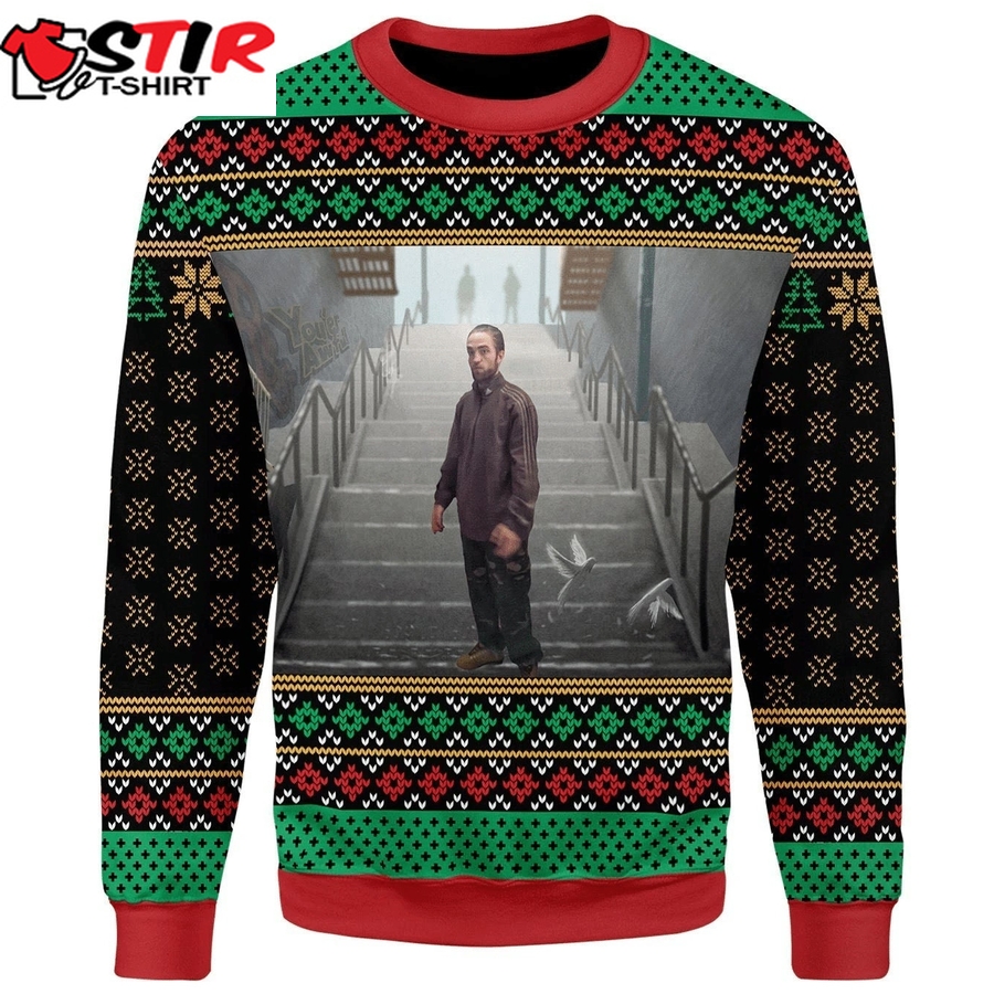 Robert Pattinson Ugly Sweater Christmas Ugly Sweater