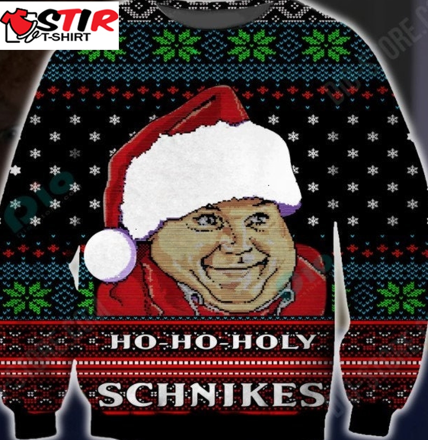 Santa Chris Farley Ho Holy Schnikes Dirty Ugly Christmas Sweater