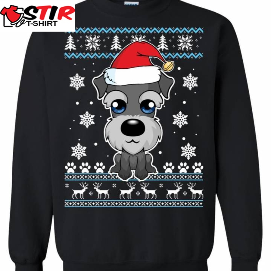 Schnauzer Christmas Ugly Sweater