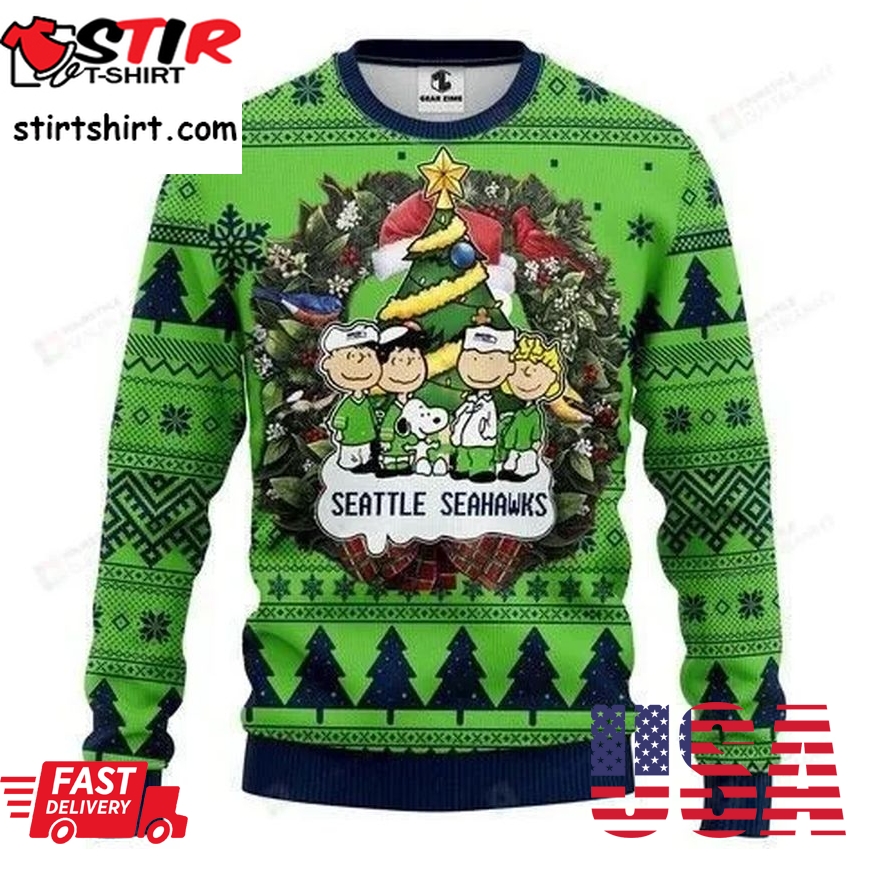 Seattle Seahawks Ugly Sweater
