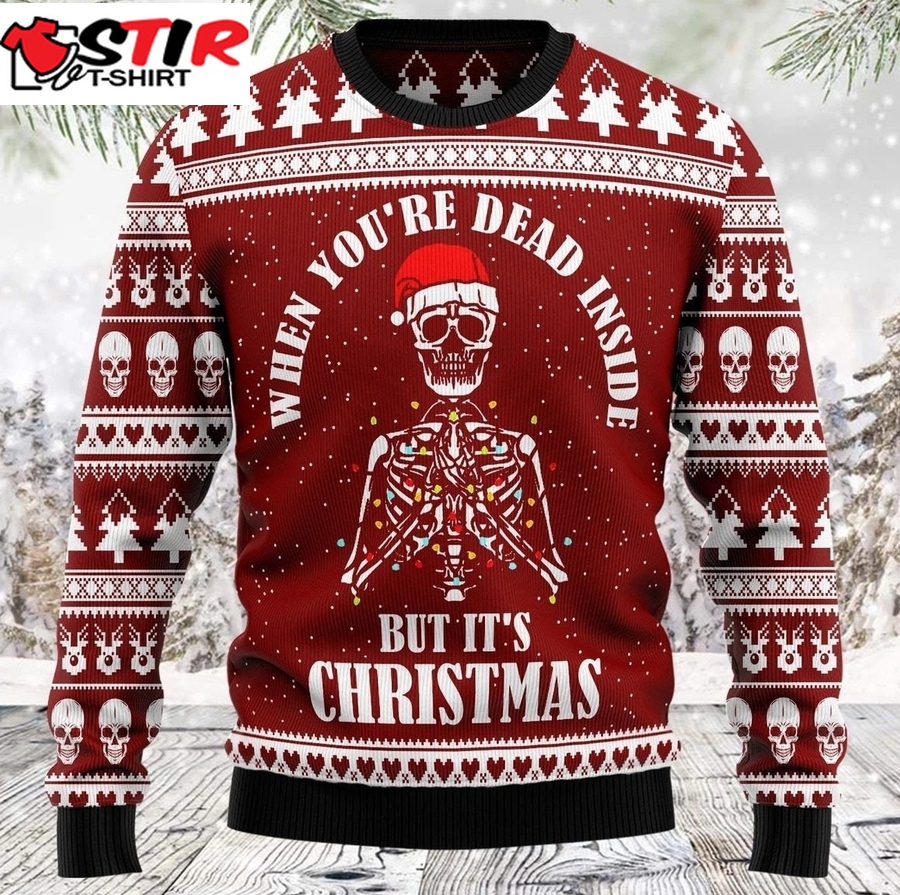 Skull Dirty Ugly Christmas Sweater