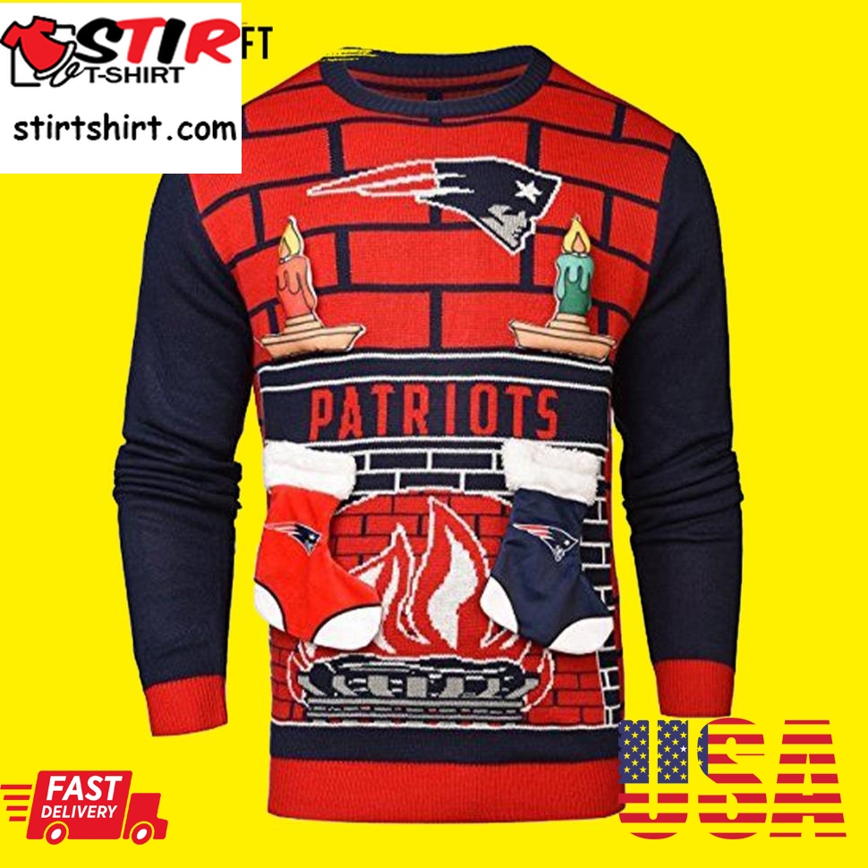 Socks Patriots New England Patriots Ugly Christmas Sweater