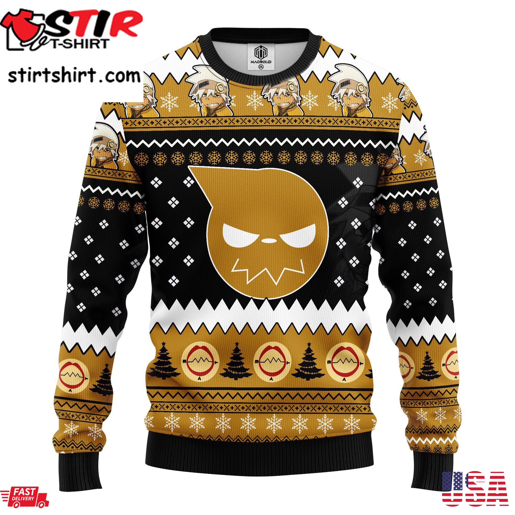 Soul Eater Anime Ugly Sweater