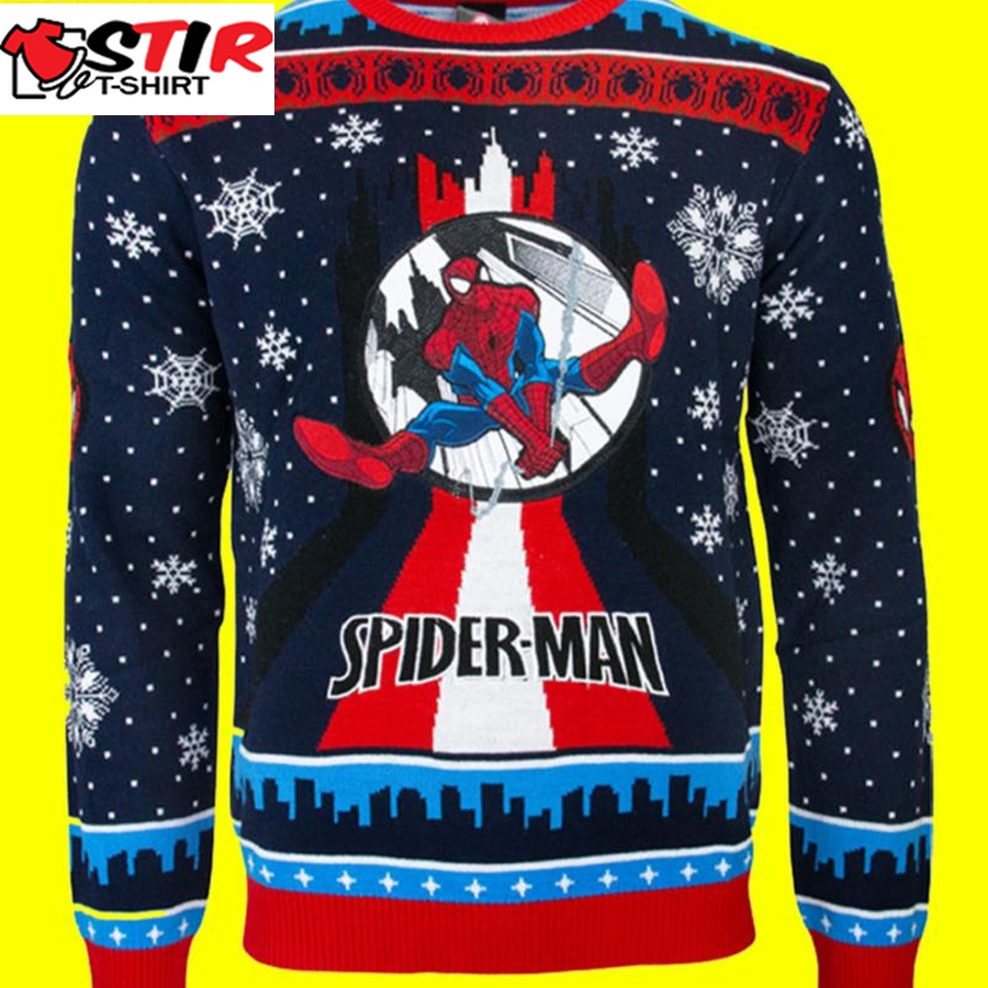 Spiderman Marvel Ugly Christmas Sweater For Fans