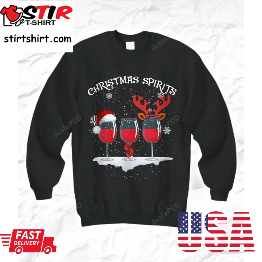 Spirits Drinking Ugly Sweater