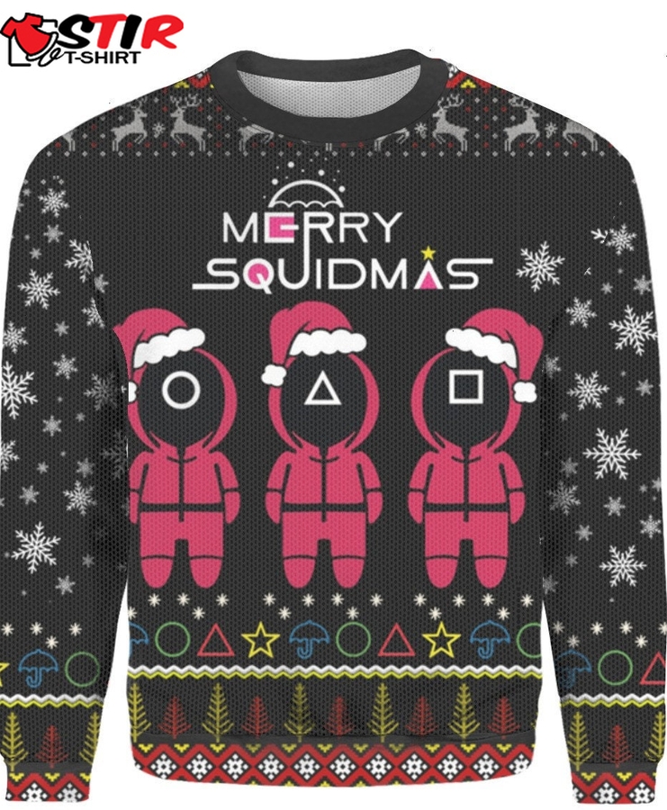 Squid Game Ugly Christmas Sweater 2021