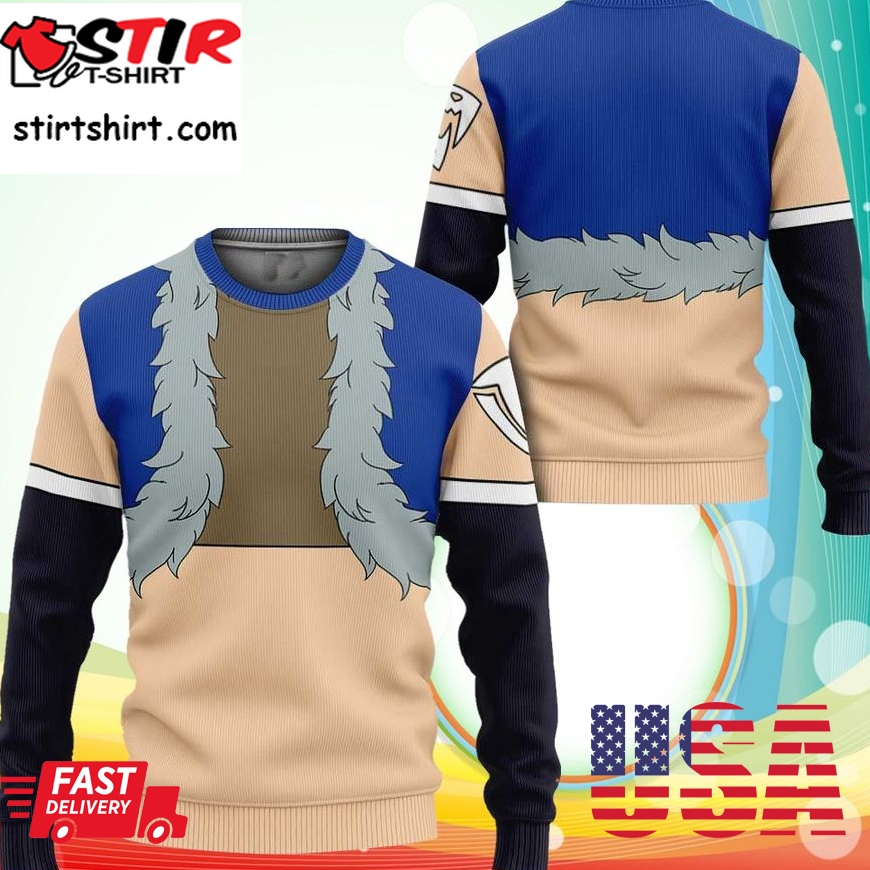 Sting Eucliffe Uniform Sabertooth Fairy Tail Anime Sweater
