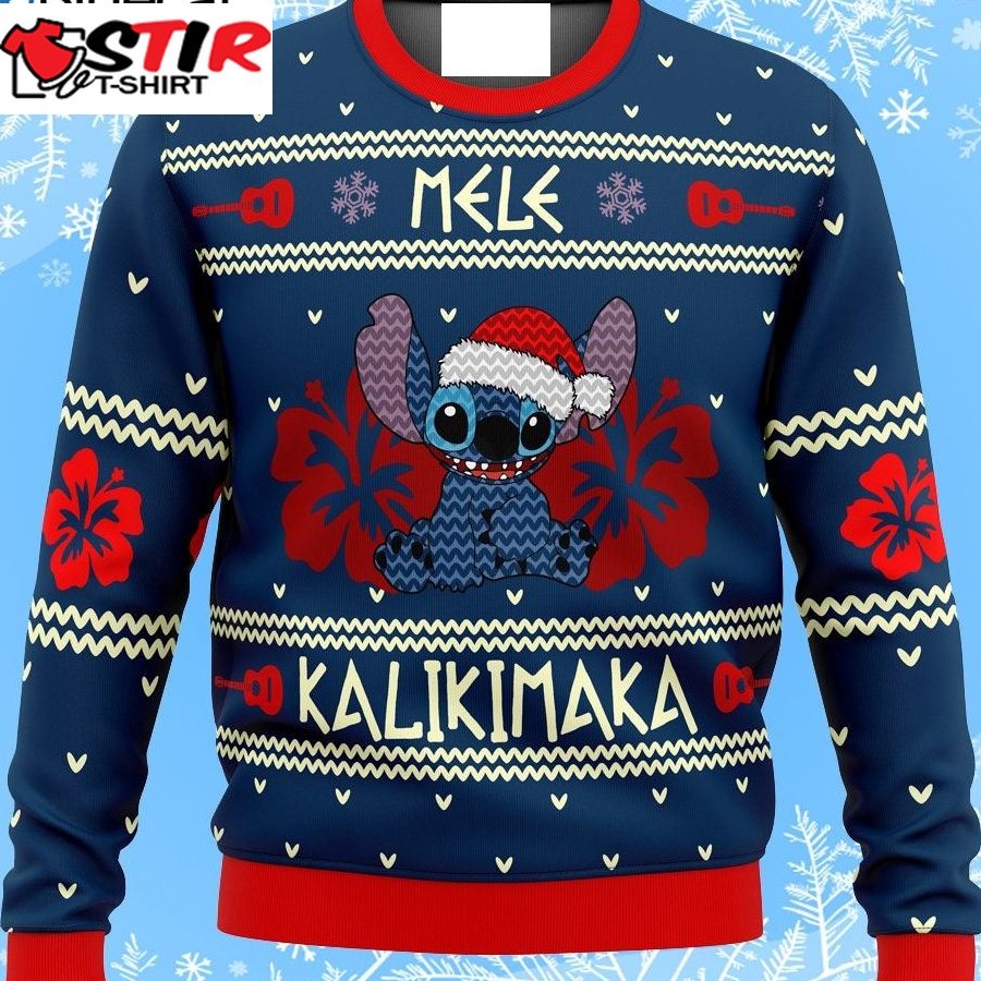 Stitch Kalikimaka Ugly Christmas Sweater Stitch Sweater