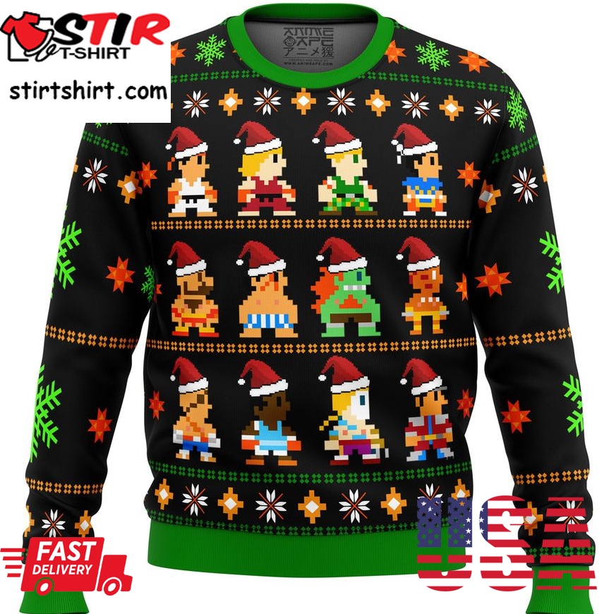 Street Fighter Classic Collection Ugly Sweater