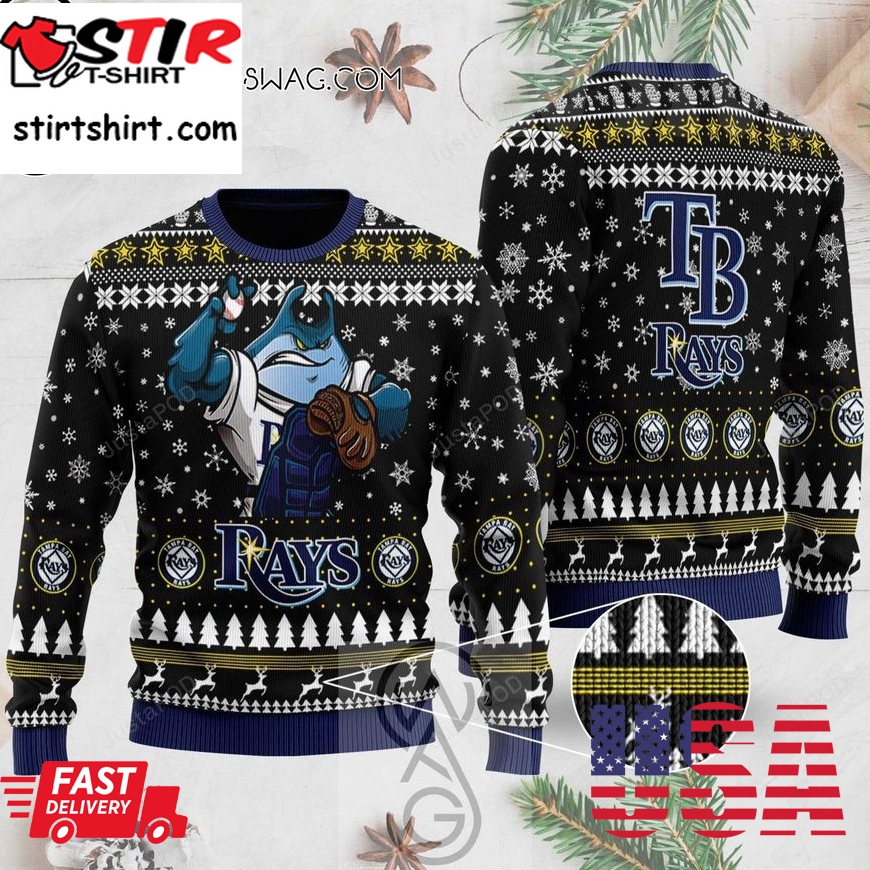 Tampa Bay Rays Holiday Party Ugly Christmas Sweater