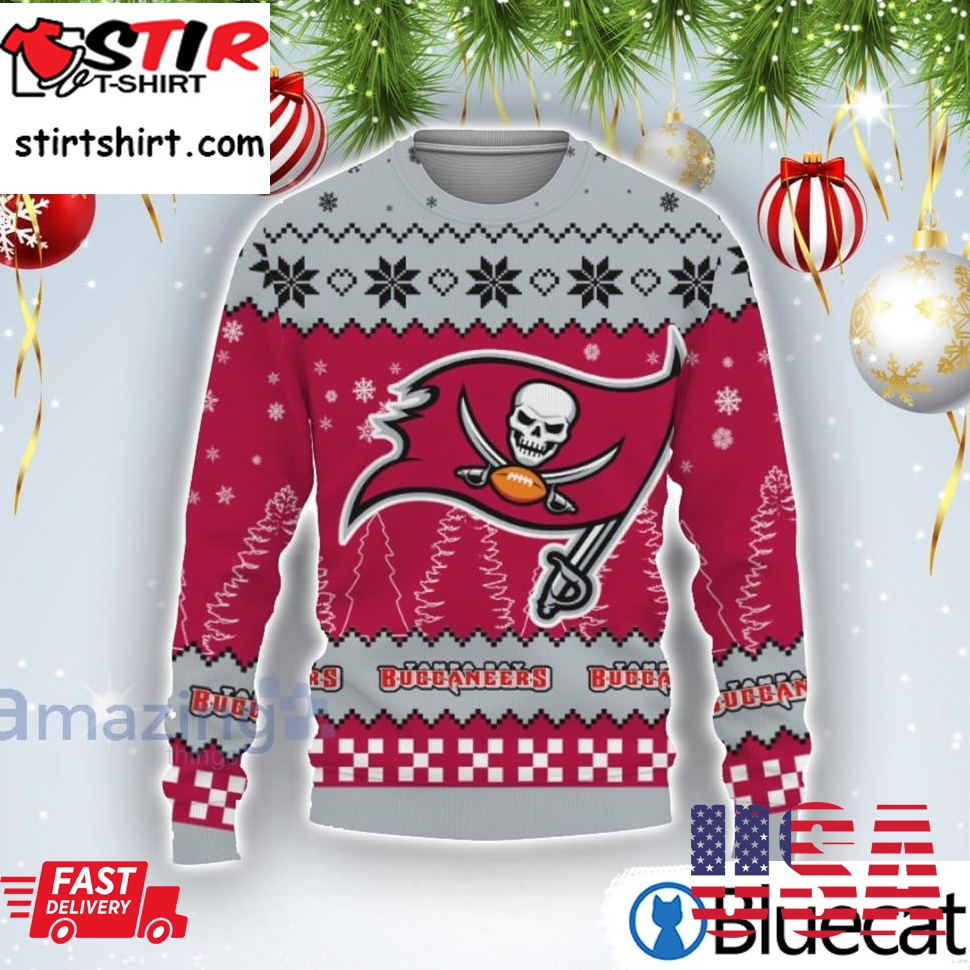 Team Logo Tampa Bay Buccaneers Ugly Christmas Sweater