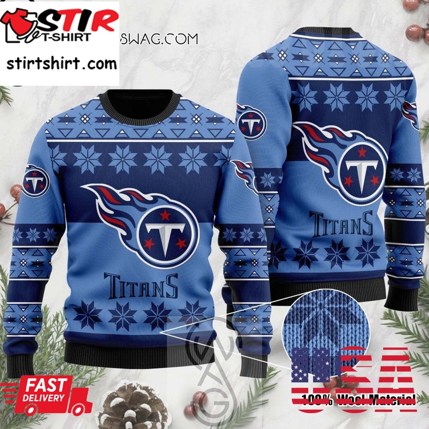 Tennessee Titans Football Team Ugly Christmas Sweater