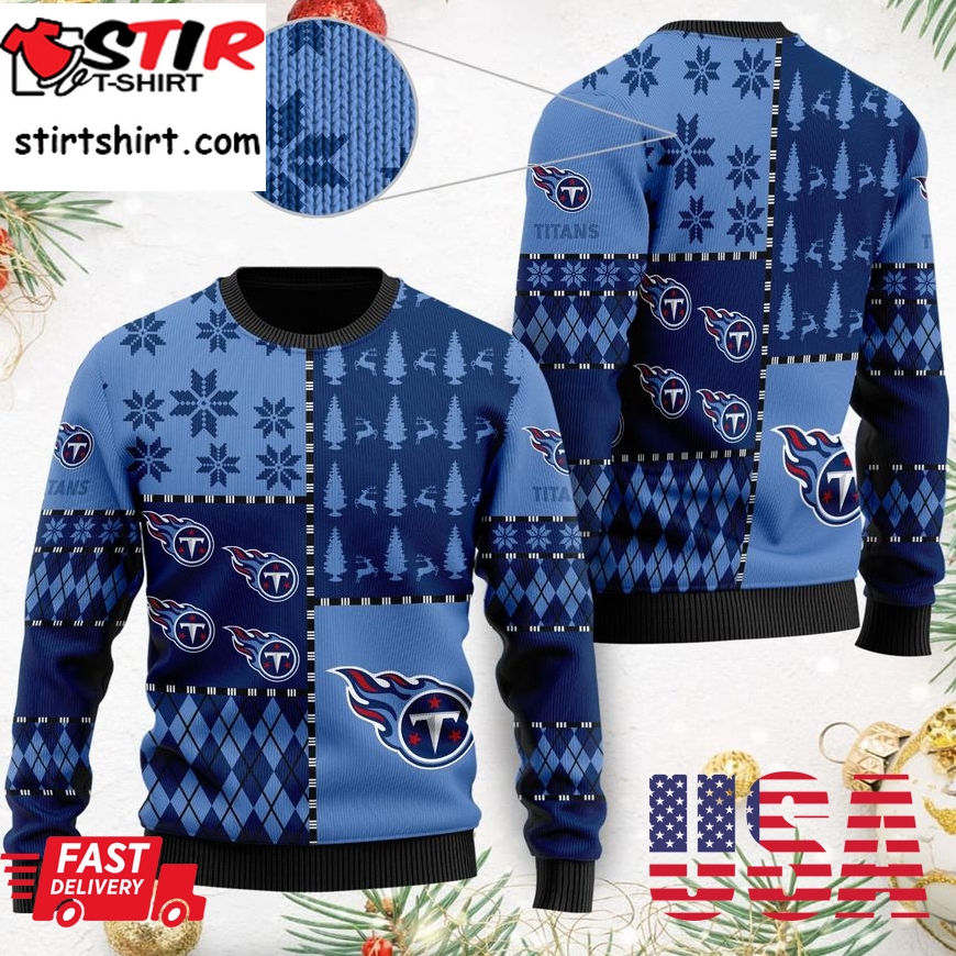 Tennessee Titanss Full Size For Sale Best Christmas Gift For Titans Fans Ugly Christmas Sweater, Christmas Sweaters, Hoodie, Sweatshirt, Sweater