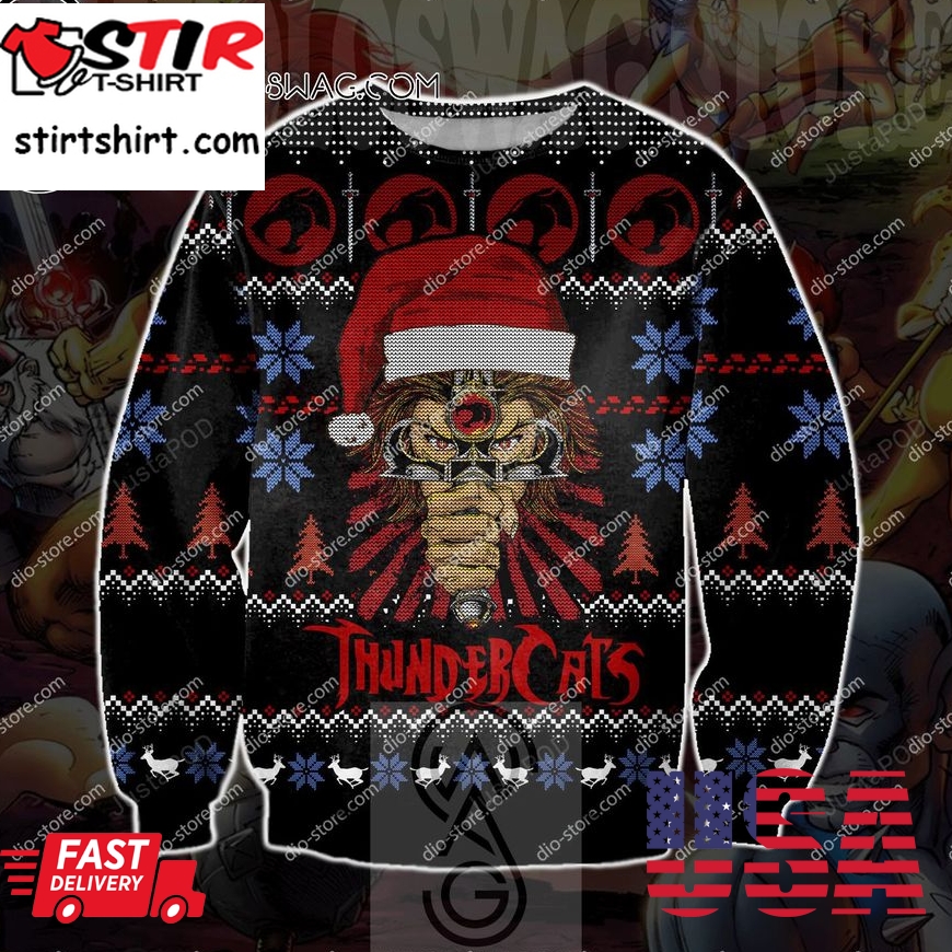 Thundercats Holiday Party Ugly Christmas Sweater