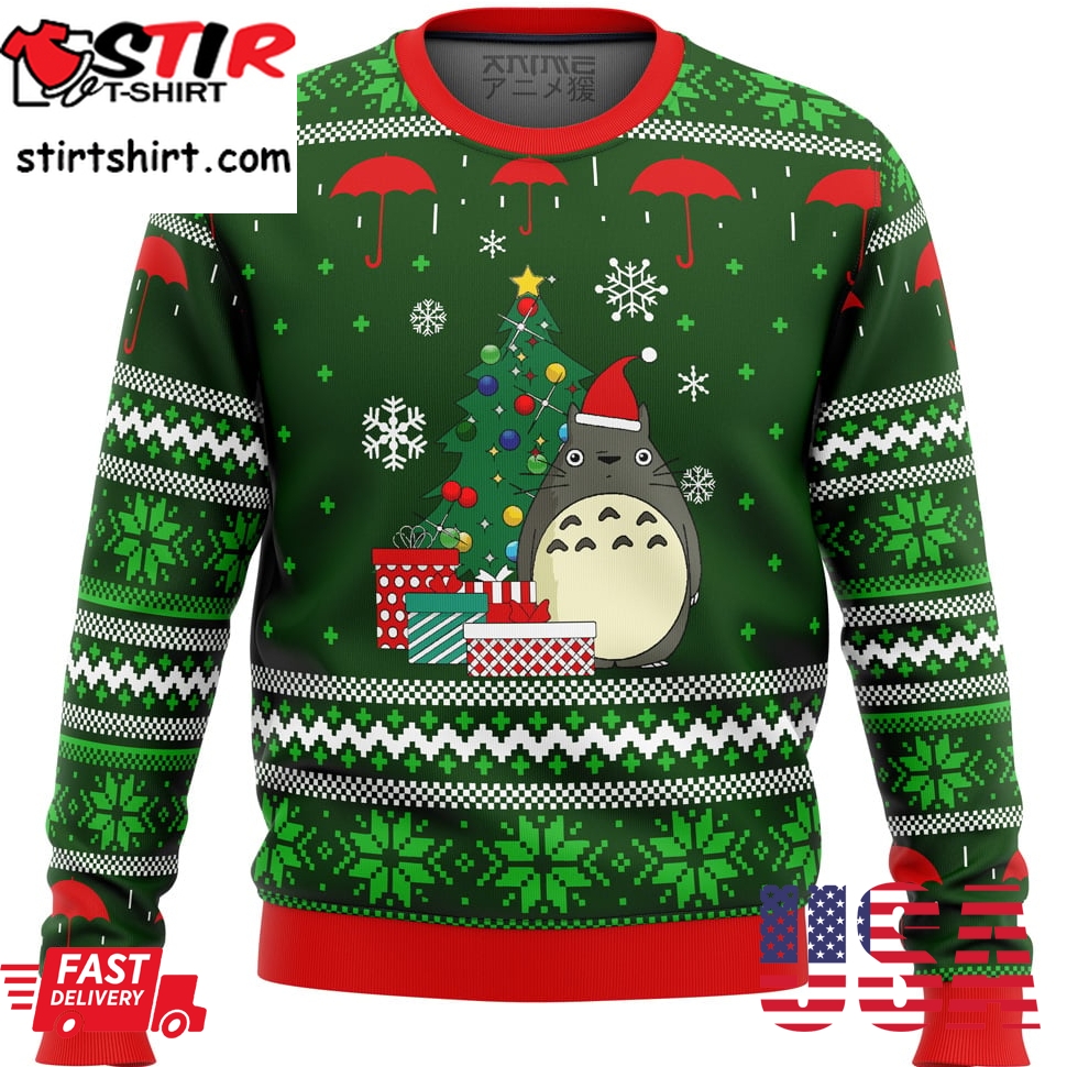 Toto Gifts My Neighbor Totoro Ugly Christmas Sweater