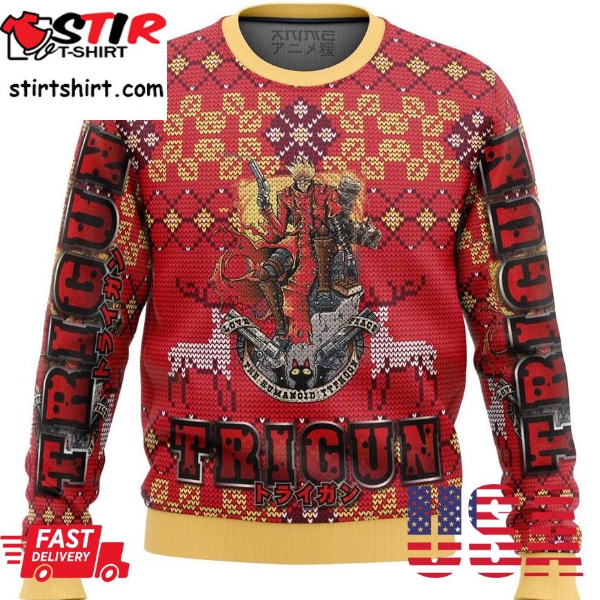Trigun Alt Premium Ugly Christmas Sweater