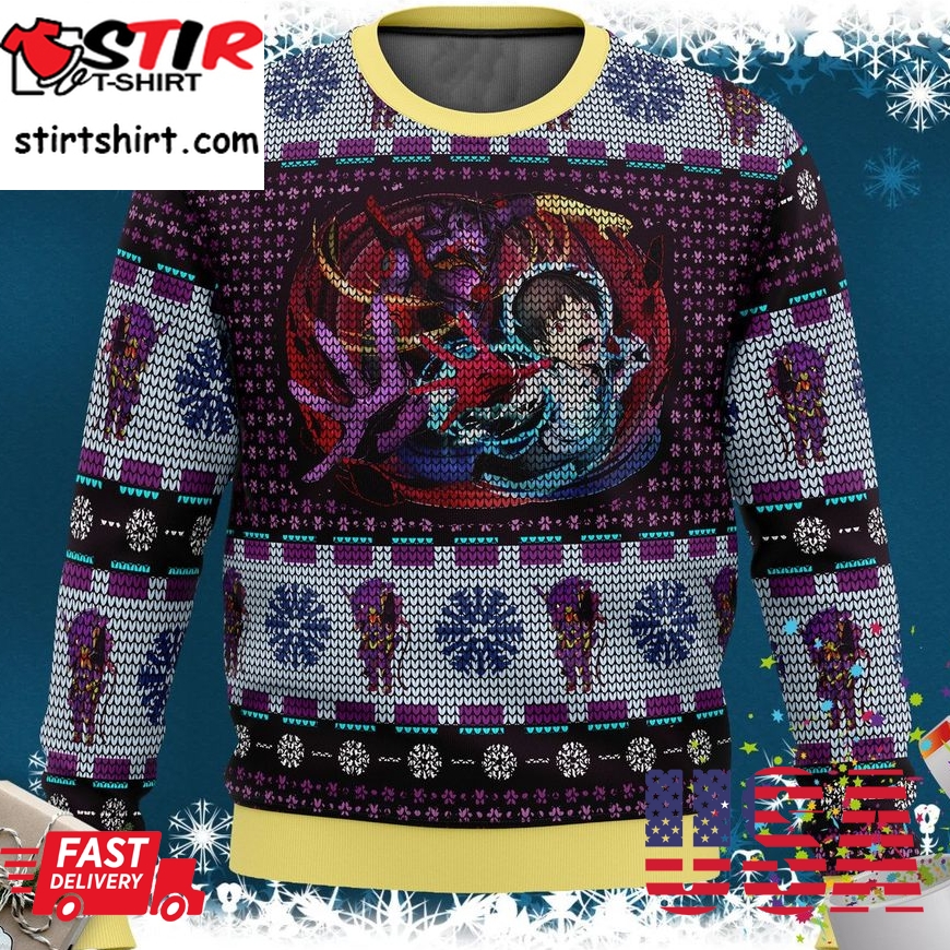 Unit 01 Ikari Shinji Neon Genesis Evangelion Ugly Christmas Sweater