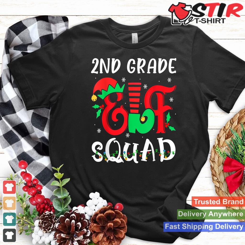 2Nd Second Grade Elf Squad Matching School Christmas Group