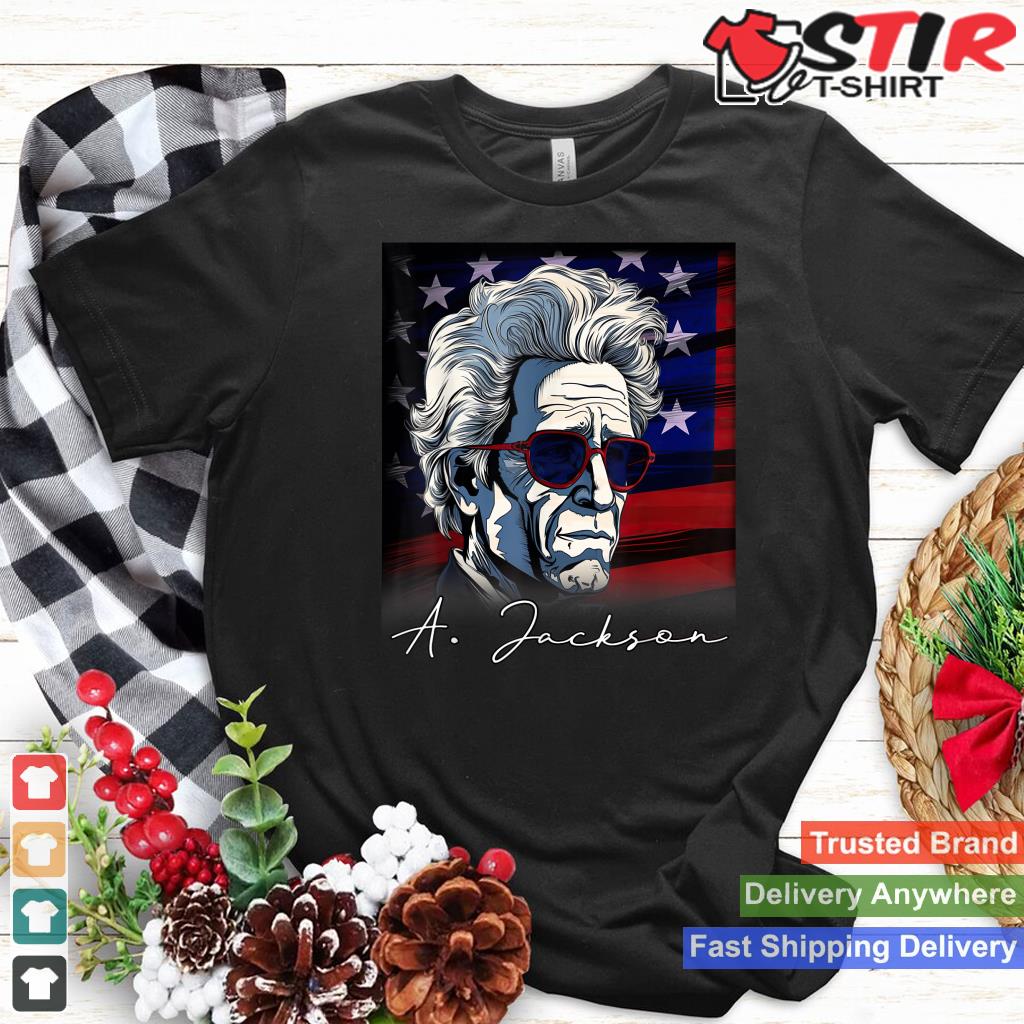 4Th Of July Andrew Jackson President Us Flag Patriotic