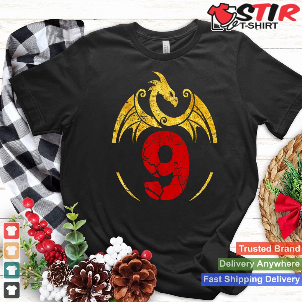 9Th Birthday Gift Dragon Shirt