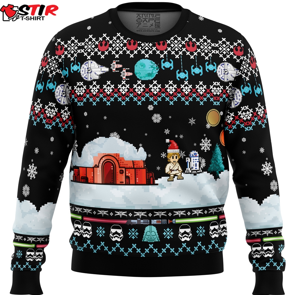 A New Christmas Star Wars Ugly Christmas Sweater Ugly Christmas Stirtshirt