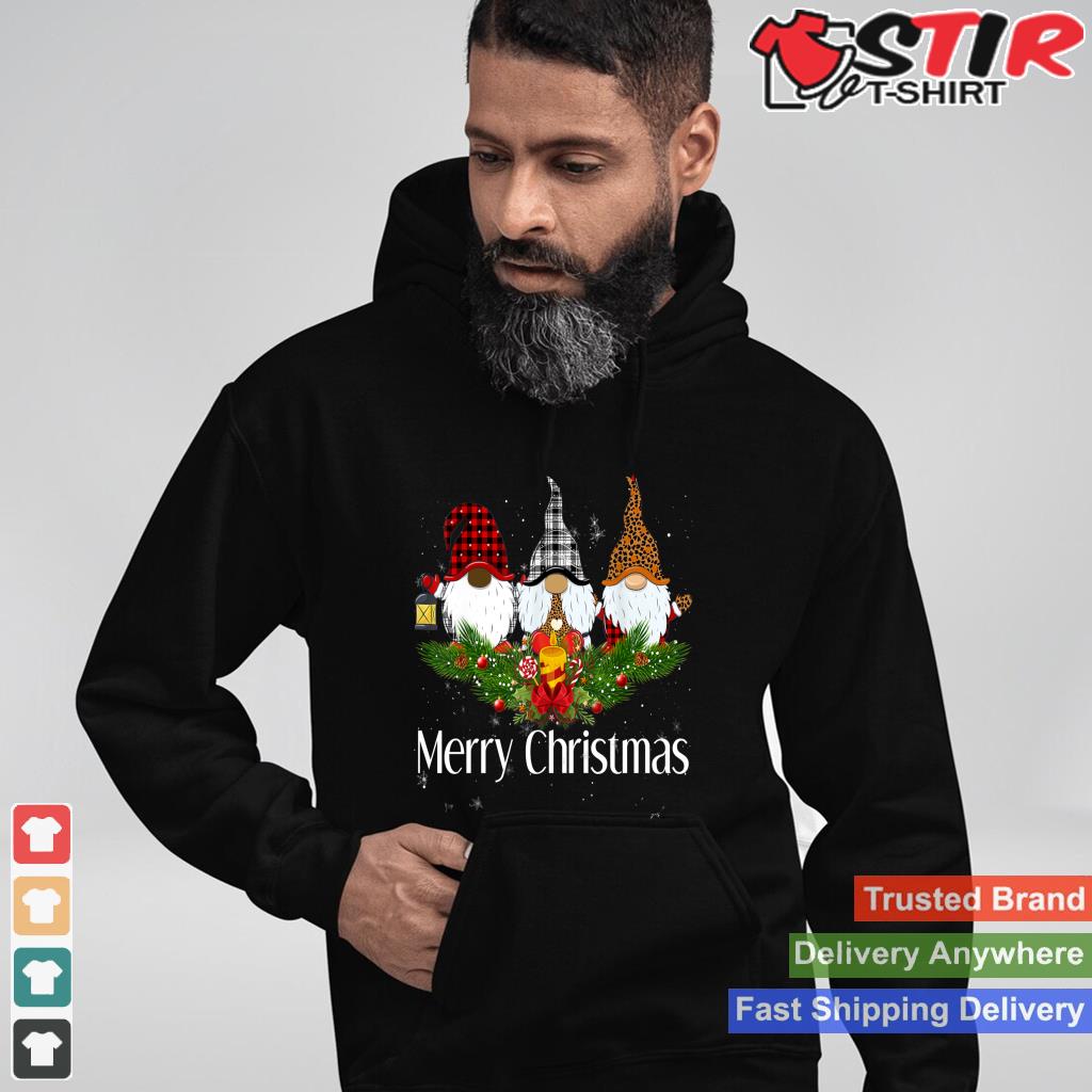 African American Black Gnome Christmas Long Sleeve