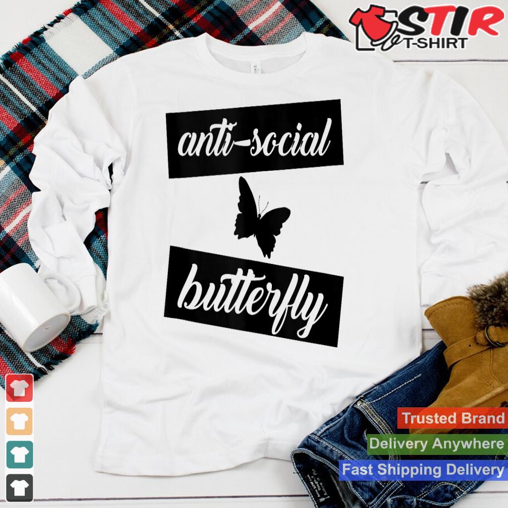 Anti Social Butterfly   Funny Introvert Tank Top