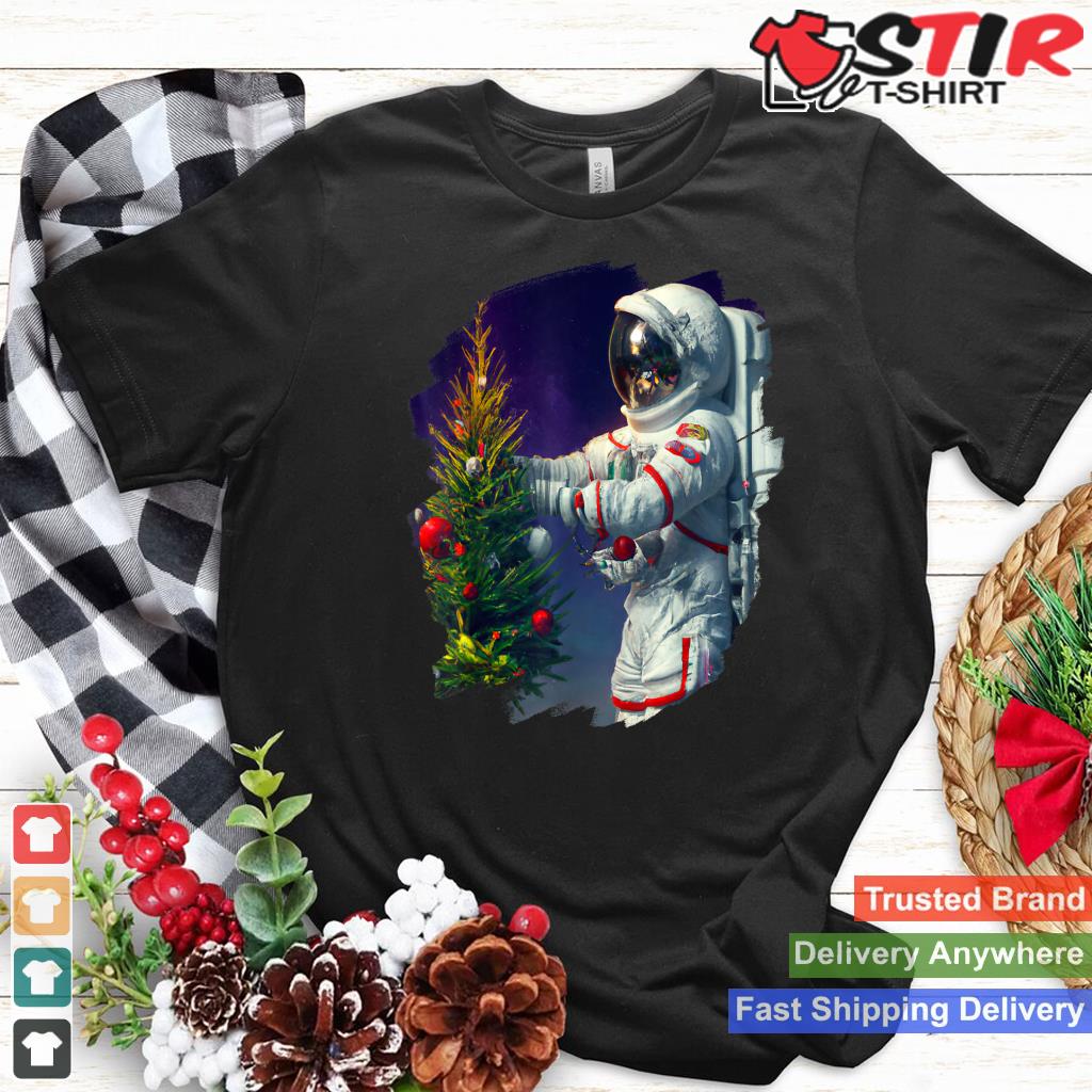 Astronaut Christmas Tree Outer Space Christmas