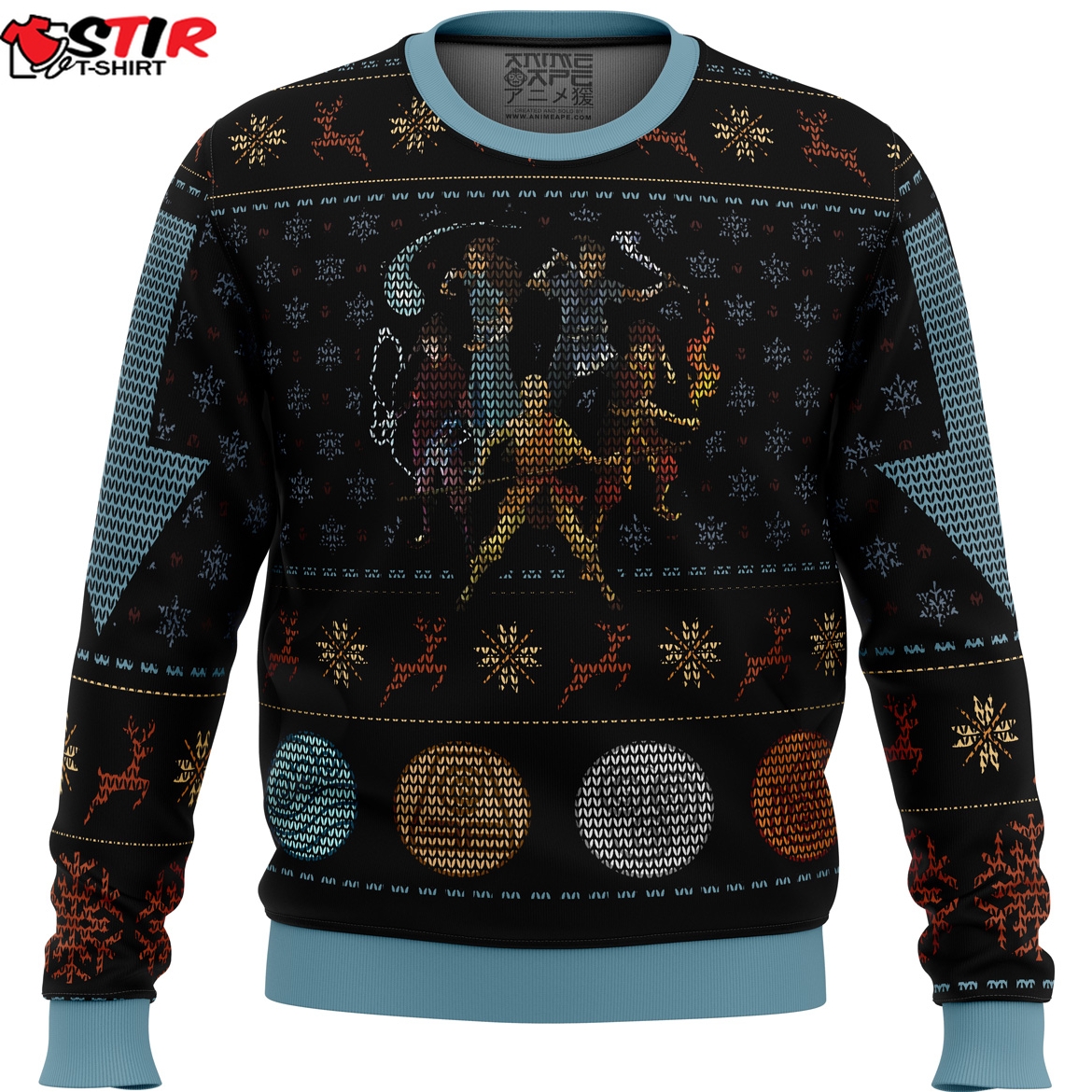 Avatar The Last Airbender Ugly Christmas Sweater Stirtshirt