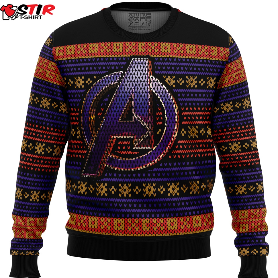 Avengers Logo Ugly Christmas Sweater Stirtshirt