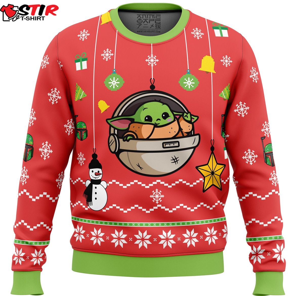 Baby Yoda Ugly Christmas Sweater Stirtshirt