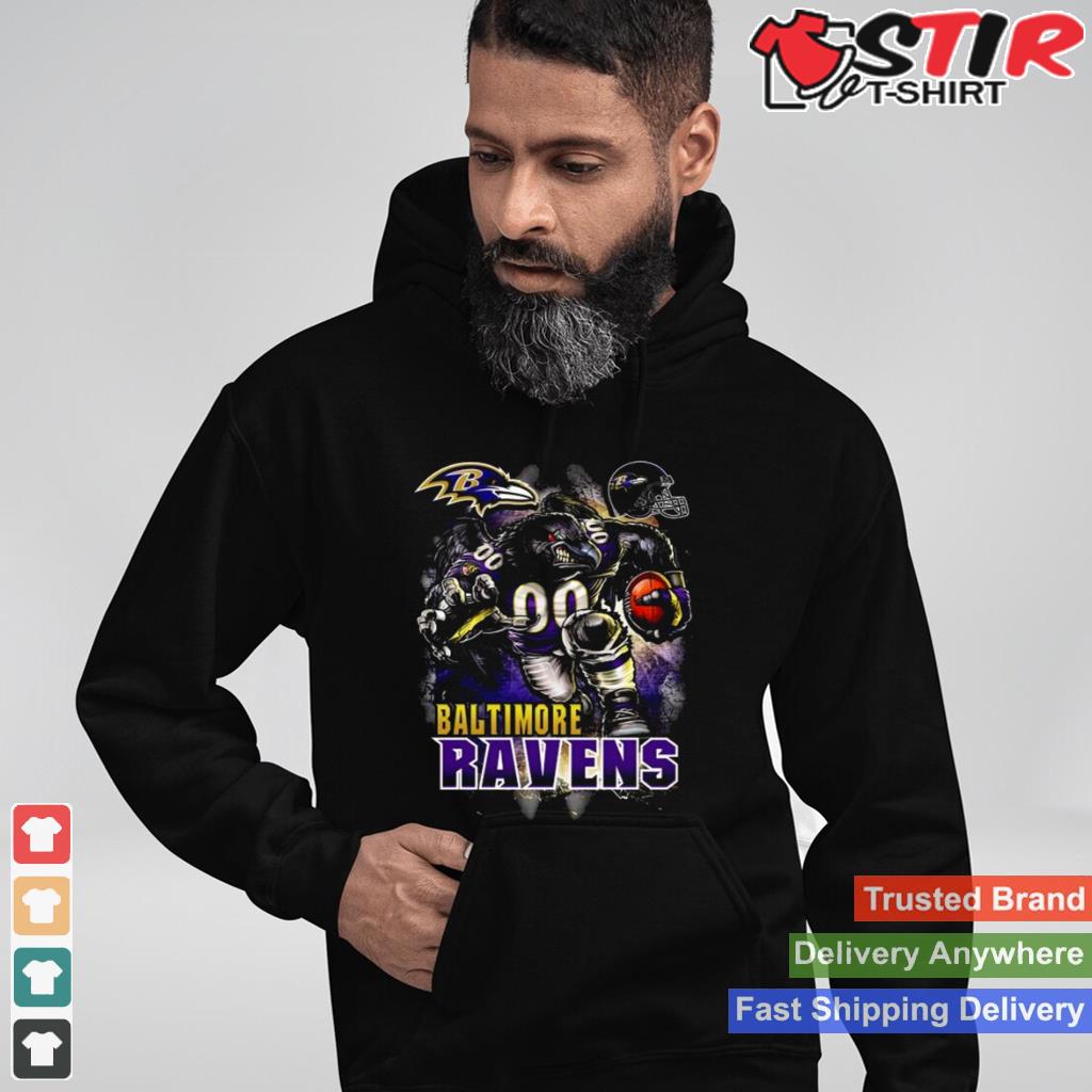 Baltimore Ravens Football Mascot 2023 Vintage T Shirt Shirt Hoodie Sweater Long Sleeve