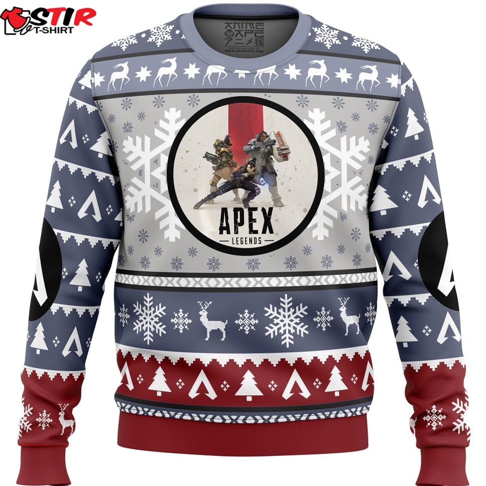 Battle Royale Apex Legends Ugly Christmas Sweater Stirtshirt